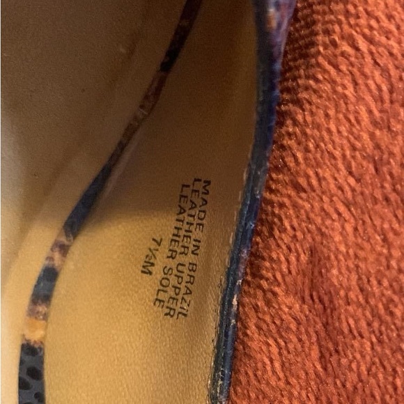 Kors Cheetah Pattern Leather Platform Stilettos - Picture 6 of 6